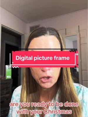 Complete your holiday shopping with this digital photo frame! #digital #digitalphotography #digitalpictureframe #pictures #foryou #foryoupage #tiktokshopfinds #tiktokmademebuyit #holidayhaul #christmasgift 