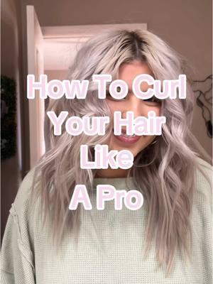 For my friends that have asked me🤍✨ #hairtutorial #curledhairtutorial #platinum #curlyourhairhacks 