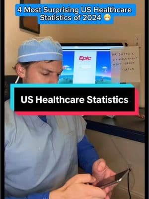 Which one surprises / worries you the most? A recent study in The Lancet found that 75% of Americans are classified as overweight or obese.  This is the most concerning to me as a healthcare provider.  While we can recommend healthy lifestyle choices to our patients, I'm hopeful that this year our lawmakers can help us out by improving the safety profile of the food products / additives allowed in America, several of which are banned in other countries.  Yes, I'm talking about you, red food dye #3!  I trust that @robertfkennedyjr and surgeon general nominee @drjanette will make this a priority to improve the health of our country. As for burnout, it's unfortunate that about half of doctors or more report being burned out.  Without a doubt, the biggest source of stress for healthcare providers in the healthcare system is the conflict between us and insurance companies.  Roughly 20% of what we recommend gets denied by insurance. This is an alarming statistic to say the least, and I'm hopeful that @dr_oz as the nominated head of the Centers for Medicare/Medicaid (and others in legislation) will tackle this issue in 2025.  Health insurance reform is long overdue. Lastly, regarding orthopedic surgeons not being able to find their stethoscopes, this has been a chronic issue for many many years.  I don't know if there is a good solution.  Perhaps @corycalendinemd can shed some light on this issue and the EKG reading issue as well. Despite its many issues, I'm hopeful overall that the US healthcare system and the health of Americans in general can make a comeback in 2025. #statistics #healthcare #healthcareworkers #rfk #surgeongeneral #government #foodsupply #obesity 