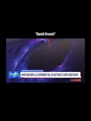 (Video): “David Grusch” David Grusch Drops Bombshell: Agreements with Non-Human Intelligence In a shocking interview with Ross Coulthart, David Grusch suggests the U.S. government may have made agreements with non-human intelligences. He warns: "These agreements may have jeopardized our future. Some of these entities could be hostile to humanity." @JimFergusonUK  🚬👀 #ufo #ufodisclosure #secretspaceprogram #ShadowLurker #tiktok 