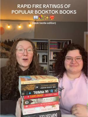 this was WAY too fun omg @Hannah 📚🪴✨ #BookTok #booktoker #bookish #bookrecommendations #bookrating #bookreview #bookish #bookishtiktok #bookbesties #booktokbooks #reading #reader #books #bookrec #bookclub #bookgirl  #bookshelf #bookstack #readinglist #creatorsearchinsights 