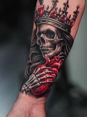 Inknation Tattoo Alert by @CESARGOMEZTATTOO ! 🚨 Our resident artist Cesar Gomez has just created a stunning skull 👑 tattoo that showcases his exceptional talent in both black & gray and color realism. ✨ With over 25 years of experience Cesar is a true master of his craft delivering breathtaking designs that capture every detail. Now booking for January 2024! Don’t miss your chance to get inked by one of the best in the industry. 💪 📅 Book your spot now before it’s too late! #CesarGomezTattoos #ColorRealism #BlackAndGrayRealism #MasterfulTattoos #NYCTattoo #InkNation #tattooshop #inknationstudio