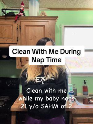 Nap Time Cleaning >   #cleanwithme #naptime #youngmom #momof2 #toddlermom #infantmom #cleaning 