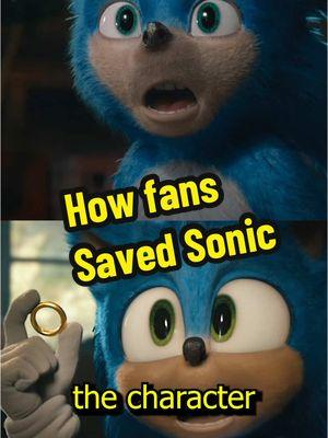 How fans saved #sonic  #sonicthehedgehog #sonicmovie #sonic3 #knuckles  #shadowthehedgehog #tailsthefox #hiddenmoviesecrets #movieclips #film #filmclips #moviefacts #moviefact #moviesecrets #filmtok #movietok