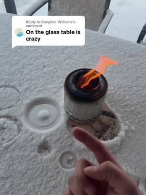 Replying to @Brayden  Williams glass is safe lol  #firepits#fireplace#minifirepit#tabletopfirepit#hunting#camping#fy#foryou#Outdoors#foryoupage#tiktokmademefindit#tiktokmademebuyit 