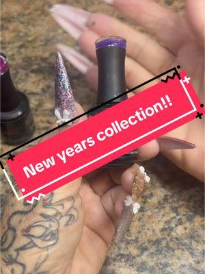 OK guys let’s swatch my New Year’s collection that’s launching this evening. I’m so excited to introduce these colors to you. They are so dark and so beautiful so without further ado, let’s swatch! ##NewColors##Launch##NewYears##NewYearsColors