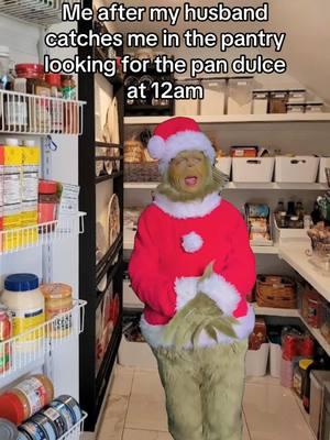 Legit just told him que me iba a cuidar 🤭😂 #thegrinch #pandulce #caughtredhanded 