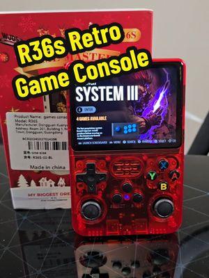 #retrovideogames #r36s #r36sgameconsole #arcadegames #retronerd184 #tiktokmademebuyit #tiktokshopholidayhaul #tiktokshopblackfriday #tiktokshopcybermonday 