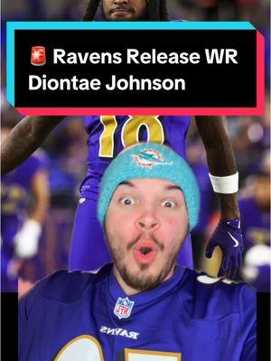 🚨 Ravens Release WR Diontae Johnson #NFL #nflfootball #nfltrending #nflviral #trending #ravens 