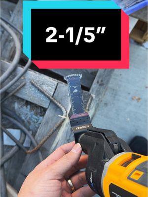 Two and a half inches deep blades #sawblade #multitosaw #muktitool #powertool #cordless #lubanspirit #ocillating #curvededges 