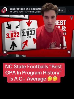 Guys you dont need to post this #ncstate #northcarolinastate #ncstatefootball #ncsu #ncsuwolfpack #northcarolinastateuniversity #gopack #collegegpa #gopackgo #gpa 