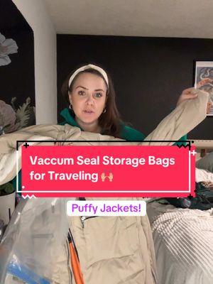 Why have i never done this! Vacuum seal bags for storage and packing 🎉 #vacuumsealbag #vacuumseal #packinghacks #packingtips #packwithme #vacuumsealer #storagehacks #packing #storagebags #vacuumbag #storageideas #storagesolutions  #TiktokShopHolidayHaul  #fashionlookbook  #newyearnewaura #mademyyear 