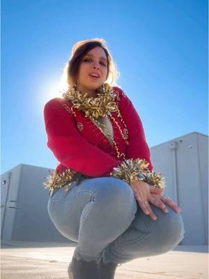 Talking Christmas!  #OOTD #ter3ear #uglysweaters #hoildaysweater #diyuglysweater 