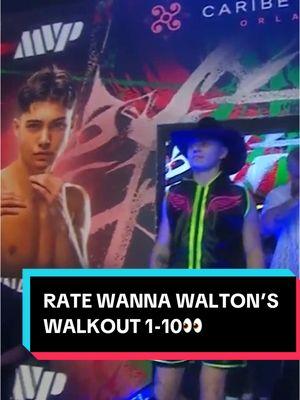 Rate Wanna’s walkout 1-10…👀⬇️💬 #WannaWalton #Prospects10 #JavonWalton #WaltonHanley #Boxing #Onward #OnwardNation 