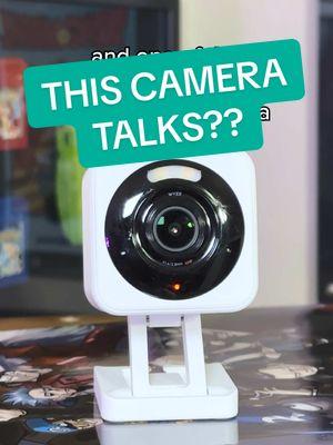 Listen to the talking Wyze Cam v4. #smarthomecamera #twowayaudio #wyzecamera #smarthometechnology #ShopVideoCarnival 