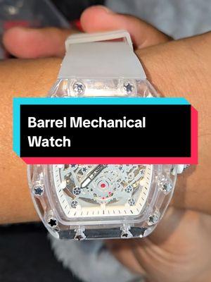 This barrel mechanical watch will turn heads. ant is a great addition to a watch collection.#mechanicalwatch #watchcollector #menswatch #newyearnewaura 