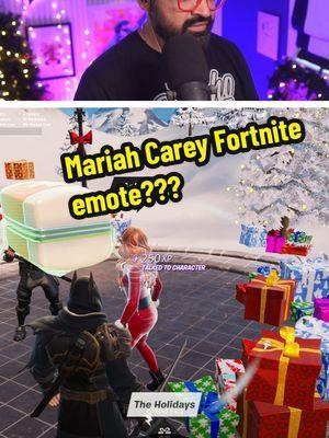 THERES IS NO FREE EMOTE!!! YOU GET A PRESENT and THATS IT!! Is this how you unlock the Mariah Carey All I want For Christmas is you emote ??? Fortnite Concert Mini Event for Mariah Carey  #alliwantforchristmas #fortniteevents #winterfest #mariahcarey #fortnite #sanchofortnite #fortniteclips 