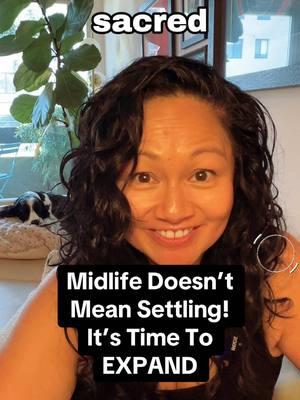 Stop shrinking, start expanding. 🌟 Midlife love is bold and liberating. Join Rebirth. #NoMoreSettling #MidlifeMagic #TheIntimacyDoc #Rebirth #explore #pleasure #datingafter40 