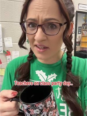 I need a jumbo, triple shot please! 🥴😴 #jumbocoffeemorning #coffeeislife #ineedmorecoffee #teachersbelike #teachertired #teachertok #teachersoftiktok #christmasparty 