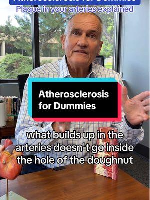 Arthrosclerosis for dummies. Doc gives a visual explanation of whats happening inside your body and what poses the most risk when it comes to heart attack and stroke #cardiovascularhealth #preventivemedicine #5thingsiwouldneverdo #atherosclerosis 