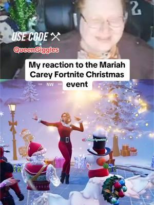 The Mariah Carey Christmas event was so fun! #usecodequeengiggles #epicpartner #fortnite #queengiggles11 