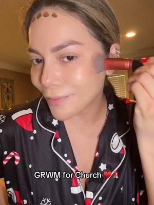 Getting ready for Church, Christmas Weekend ♥️🫶🏻💄🎄 Cheeks: @Juvia’s Place Lips #Diablito by @Araceli Beauty Contour #Tan by @elfcosmetics Setting Spray #OnTillDawn by @ONE SIZE BEAUTY #H8A #HelenOchoa #Makeup #GRWM #Maquillaje #MUA #OneSize #Elf #ElfCosmetics #AraceliBeauty #Trending #Viral #FYP 