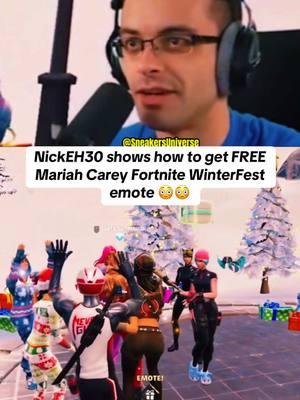 #fortnite #fortniteliveevent #fortnitewinterfest #mariahcarey #nickeh30 