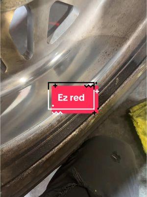 Ez red keeps my customers lookin good! #eastcoastpolishing #renegade #aluminum 