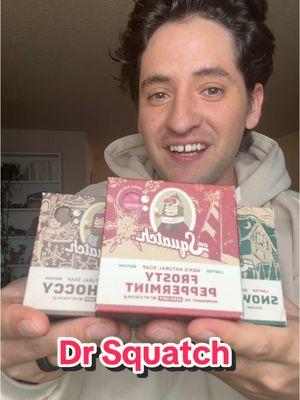 Fun Christmas Scents from Dr. Squatch #drsquatch #soap #drsquatchsoap #tiktokshopfinds #tiktokshopdeals 