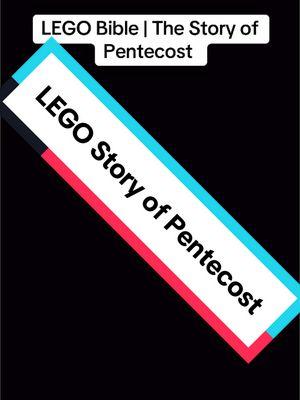 LEGO Bible | The Story of Pentecost #Jesus #bible #holyspirit #pentecost #christian #kidsoftiktok 