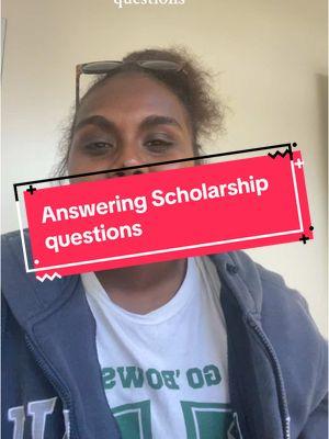 Heres another two questions usually asked during selection processes #gradstudent #Scholarshipstory #Hawaiidiaries #2024wakabaots #Applications 