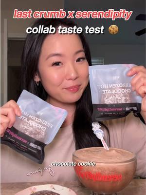 @Last Crumb im in chocolate heaven #lastcrumb #lastcrumbcookies #lastcrumbtiktok #lastcrumbreview #cookiereview #frozenhotchocolate #frozenhotcocoa #chocolate 