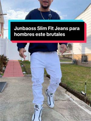 Junbaoss Slim Fit Jeans. Me encanto mi pantalon de la marca Jumbaoss estos pantalones estan genial te siente tan comodo que no te incomodan para nada.  Que esperas alquiere el tuyo antes que le suban de precio. #evermoviestar #everramirez #viralvideo #slimfitjeans #jeans #menjeans #jeansformen #skinnyjeans #jean #everfashion #outfitideas #menoutfit 