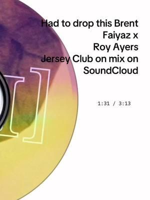 You know where to find it #brentfaiyaz #royayers #sample #jerseyclub #producer #dj #mix #rnb 