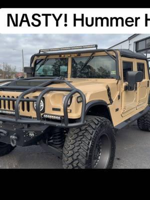 Probably one of the nicest hummer H1s left in existence and no expense spared on the build crazy custom upgrades and on top of a very rust free unit  #hummer #h1 @hummer #davisautosales this unit is for sale on the website #davis4x4 #f#forsale