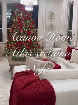 Good afternoon my lovely TT friends 4 are you ready for celebrate Christmas? Here is my new look with my spectacular modular Atlas sofa from @acanvahome The durable fabric with its soft texture offers the perfect blend of comfort and style.For shop link in my biography and stories, don't forget to use my code 8BYD to get an 8% discount! http://www.acanva.com/ INTERIORDESIGNBYJUDITH #HomeDecor #living room #SofaSet #Unboxing #HomeStyle #AcanvaHome #acanvahome #modernorganic #organicdesign #organicdecor #christmas #christmasdecor #christmasiscoming @Acanva 