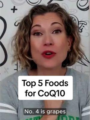 Top 5 foods for coQ10 #nutrivore #nutrients #nutrientdense #coq10 #coenzymeq10 