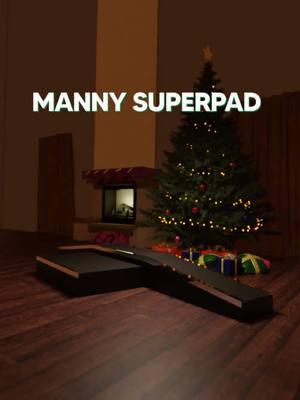 The Ramptech crew skates the Ramptech Super Manny Pad grind box! Check out our skate-at-home ramps selection on our website and shred like santa this Christmas! #Skateboarding #skateathome #manualpad