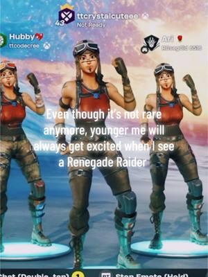 So happy we have her now 🥹 IB @blueflamesfv #fypシ #fortnite #renegaderaider #viralvideo #GamerGirl #crystalcuteee 