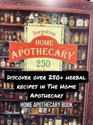 Unlock the power of nature with The Home Apothecary by Nicole Apelian, PhD. This comprehensive guide features over 250 herbal recipes for teas, tinctures, salves, and more, making it easy to incorporate natural remedies into your daily life. Perfect for beginners and seasoned herbalists alike! 🌿✨ Disclaimer: This book is for informational purposes only and not a substitute for professional medical advice. Always consult a healthcare provider for medical concerns. #NaturalRemedies #herbalrecipes #herbalist #DIY #homeapothecary #tinctures #nicoleapelianphd #TikTokShop #thelostskills @The Lost Skills 