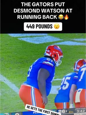 Desmond Watson at running back! #desmondwatson #floridagators #CollegeFootball #tulane 