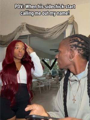 POV: When his sidechick start calling me out my name! #dellyfever #jamaicatiktok #jamaicantiktok #fyp #fypシ #viralvideo #problems #dellyandjunior #couple 