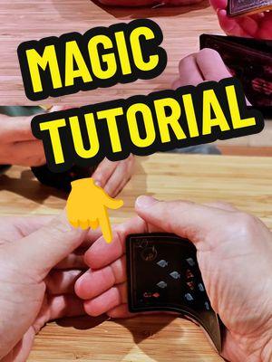 Watch and learn this card trick! #tutorial #tutorials #cardtrick #cardtricks #magic #magician #magictrick 