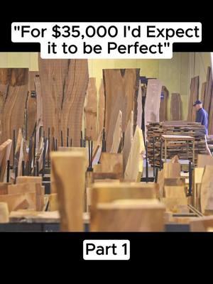 For $35,000 I'd Expect it to be Perfect #woodworking