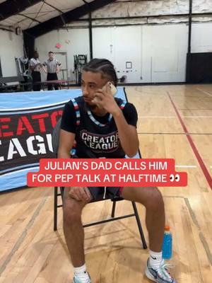 Papa Newman told Julian to STOP playing around 😤 #basketball #hoops #1v1 #juliannewman #fatherson 