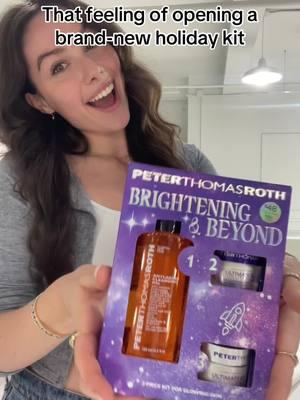 The #holidaycountdown has begun! Shop Brightening & Beyond now at @Ulta Beauty. This gift-ready kit features three skin care essentials perfect for everyone on your list. #PeterThomasRoth #holidaykit #UltaBeauty #Ulta #skincare #skincaregift #valuekit #viralproducts #Wishlist #giftidea #holidays #ultahaul #ultafinds 