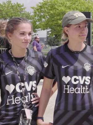 Hardcore rolled sleeves all day! 😂 Never knew we had such a strong fan base for them but we’re here for it. #nwsl #washingtonspirit #Soccer #womenssoccer #football #sports #indivisa #athlete 