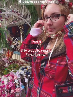 Newest trend…the flower beard! #artisan #vendor #hairaccessories #silly #christmastime #flowercrown #festival 