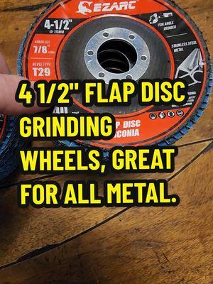 4 1/2" T29  FLAP DISC GRINDING WHEELS, GREAT FOR ALL METAL. MIXED PACK, 20 TOTAL. #grinding #grind #fyp  #grindingwheels #flapdisc #fypシ゚viral #flapdiscs #grinder #fy #fypage #viral #tiktok #fypage #toolsofthetrade #toolstoday #tooltok #tooltiktok #toollife #mademyyear #ttsdelightnow #giftguide #spotlightfinds #treasurefinds #christmassale #christmassales #lookatthat #christmasdeals #savings #tiktokshoplastchance #watch #tiktokshopnewyearnewaura #TikTokShop #tiktokshopping #trending2024 #viralvideos #onsale #flashsale #giftideas #giftidea #tiktokshopfinds #tiktokmademebuyit #foryou #foryoupage #trending #wow #tiktokmademedoit #getyours #today #tiktokfinds #tiktokfind #tiktokviral #tiktokviralvideo #tiktokviraltrending #ttsacl 