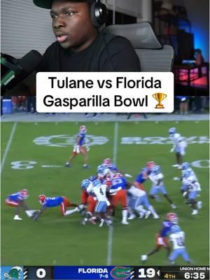 Tulane vs Florida in the Gasparilla Bowl Game #floridagators #tulane #CollegeFootball #djlagway #fyp 